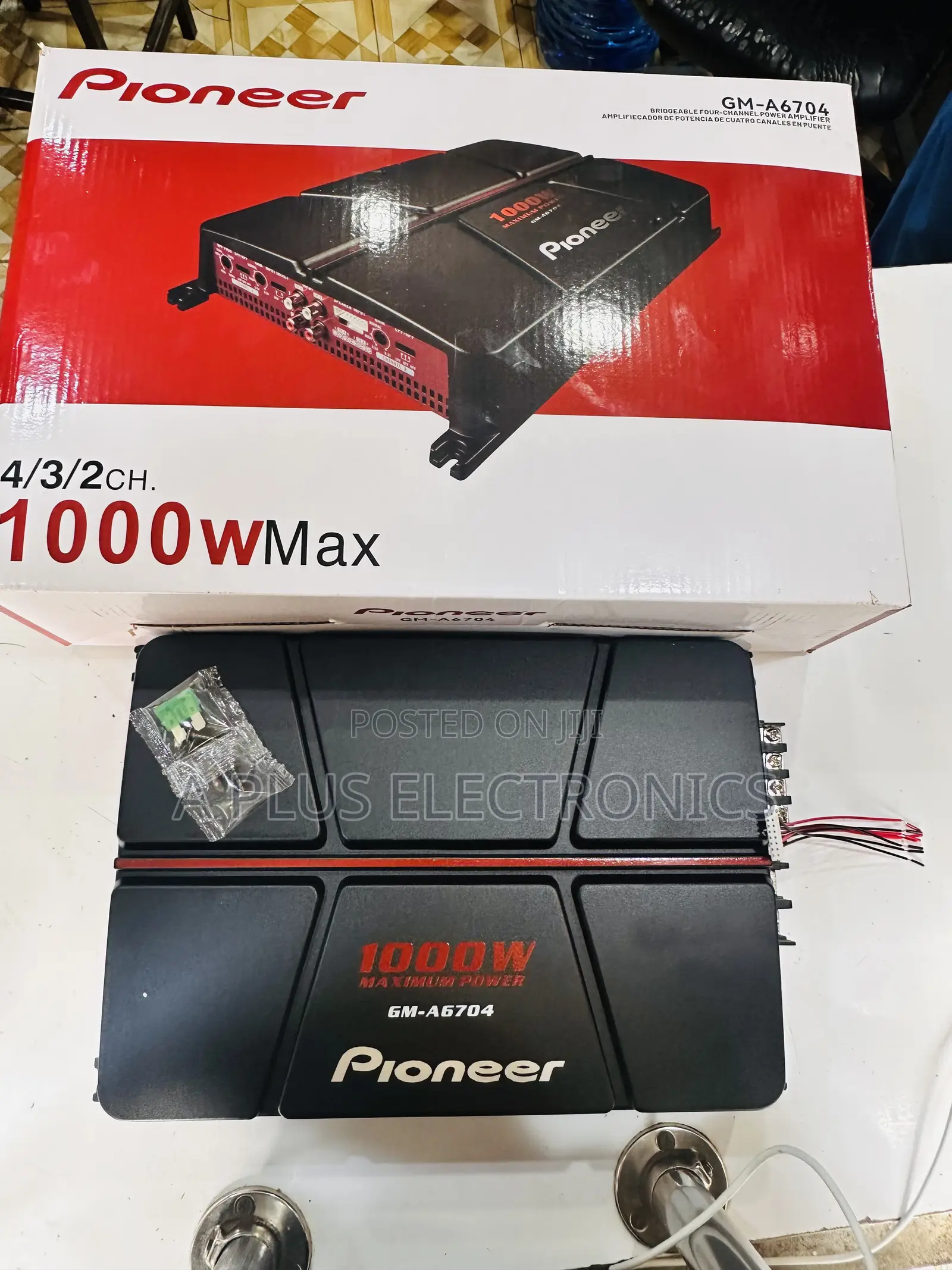Pioneer Gm 6704 Amplifier 1000w Premium Sound Amplifier