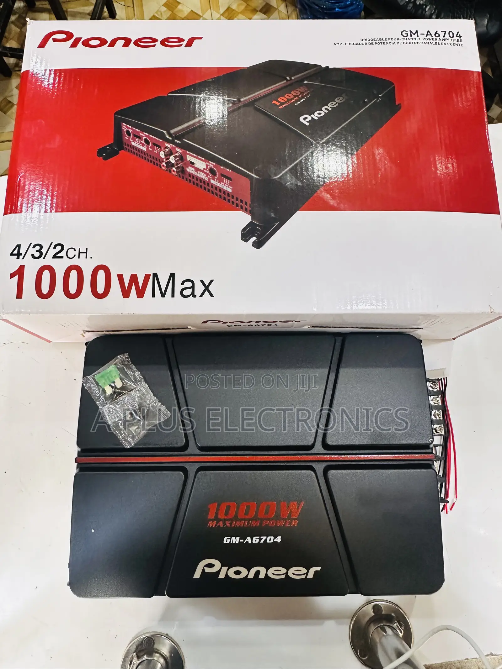 Pioneer Gm 6704 Amplifier 1000w Premium Sound Amplifier