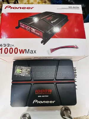 Pioneer Gm 6704 Amplifier 1000w Strong Signal Amplifier