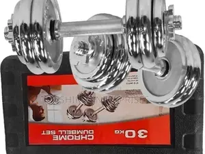 *Chrome Dumbells* 
 
 *20kg (With Case)* 
