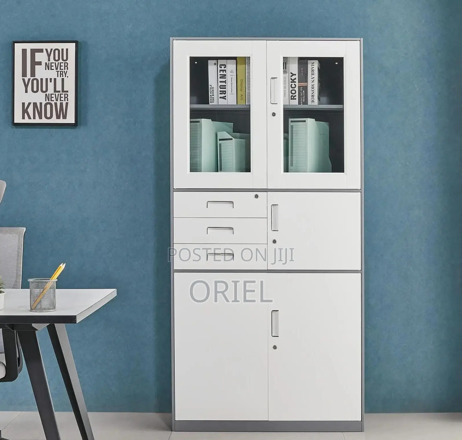 Office Cabinet; 2-Door Industrial Office Cabinet