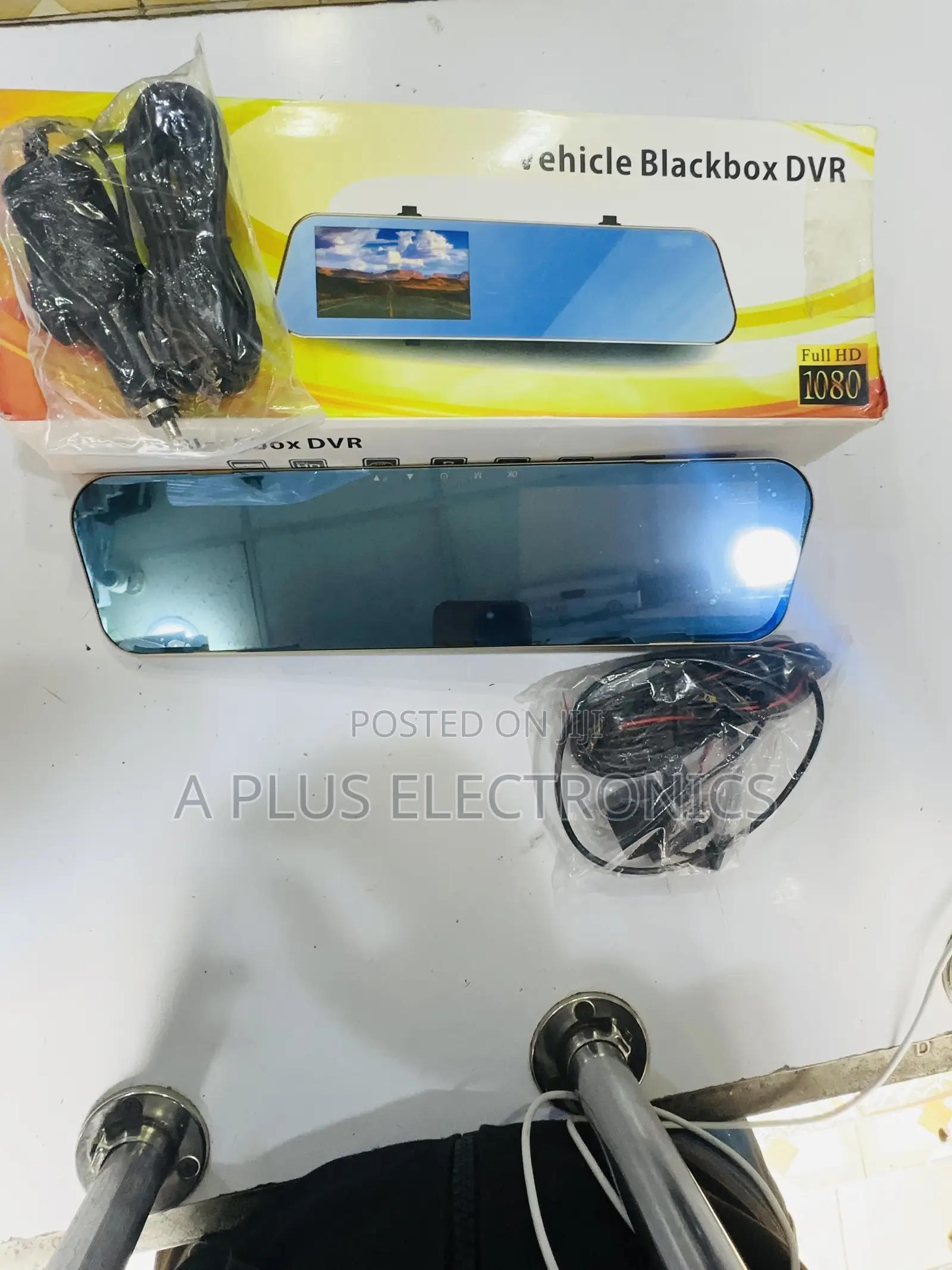 4.1 Inch Dual Dash Camera (Front and Back)Clear Front Rear Recording