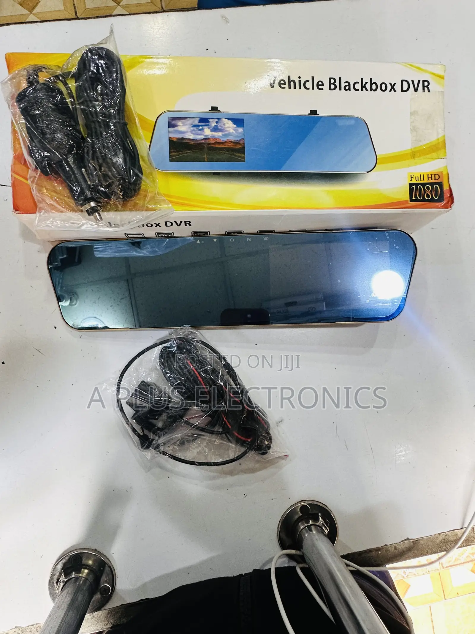 4.1 Inch Dual Dash Camera (Front and Back)Clear Front Rear Recording