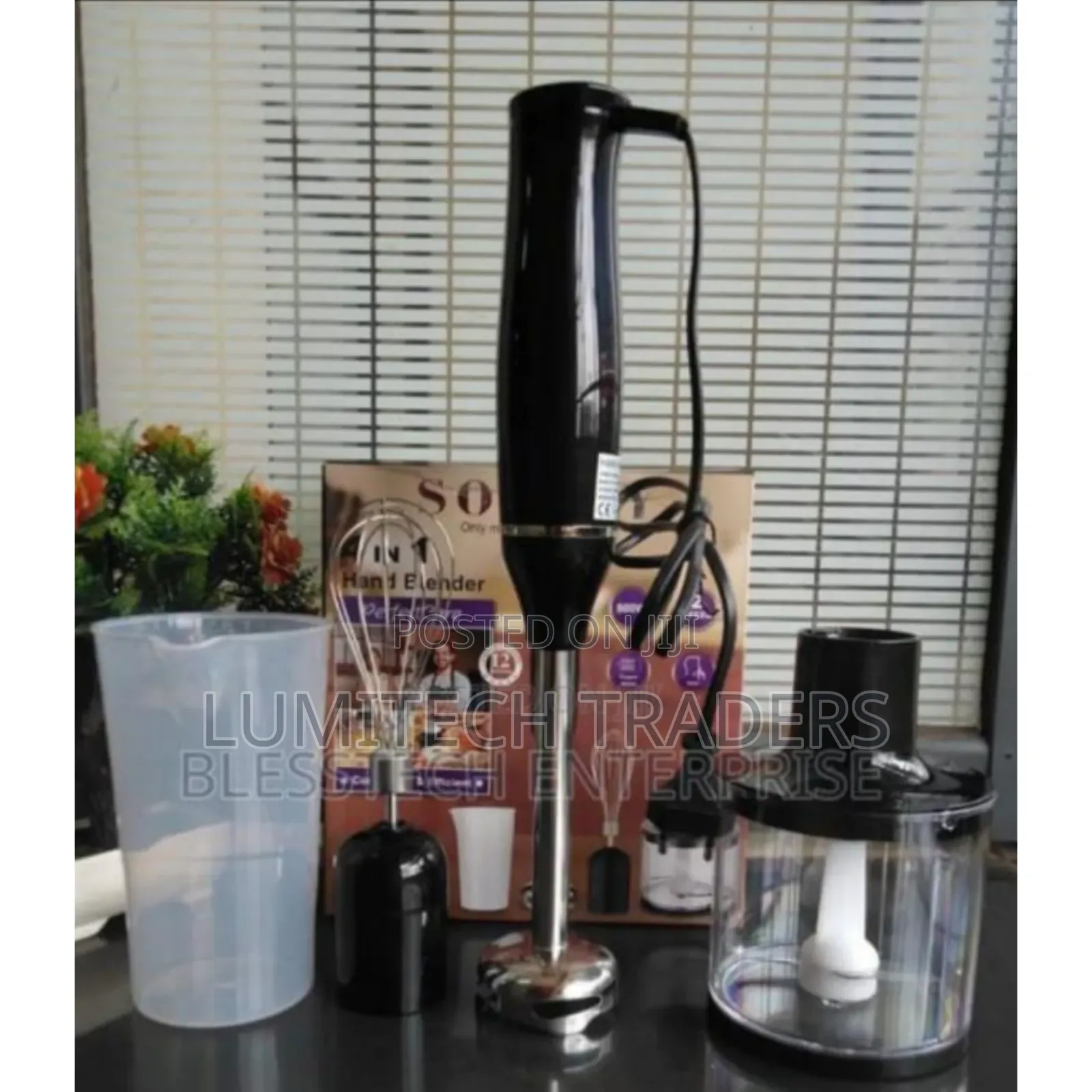 Hand Blender 4in1 400 Watts