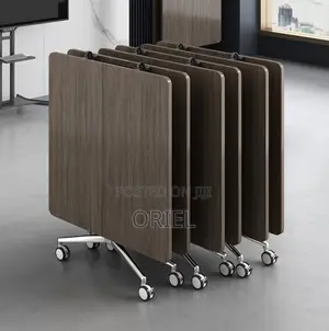 Boardroom Tables; Foldable Conference Room Table With Wheels