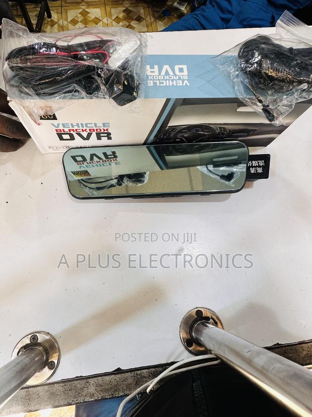 702 2 Way Rear Mirror Dash Camera 5 Inch Screen With Front Rear -Hd - main view