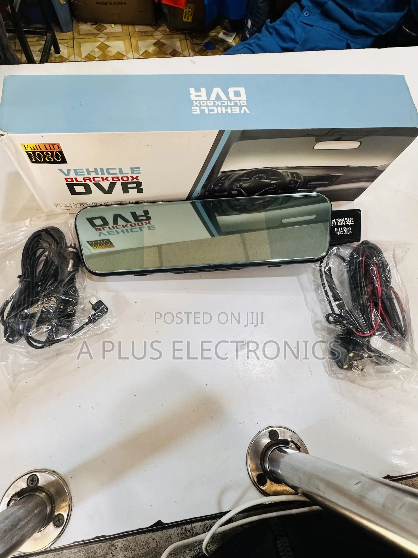 702 2 Way Rear Mirror Dash Camera 5 Inch Screen Full Hd Front and Back