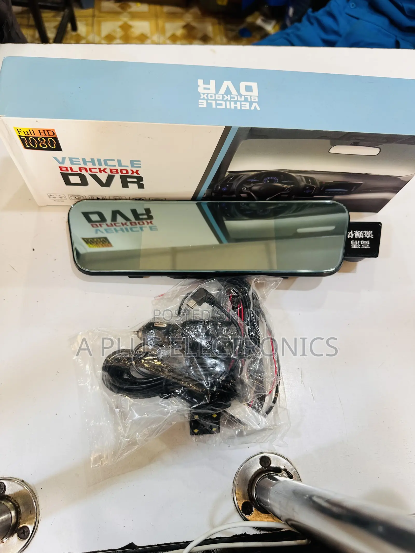 702 2 Way Rear Mirror Dash Camera 5inch Screen Night Vision Front Rear