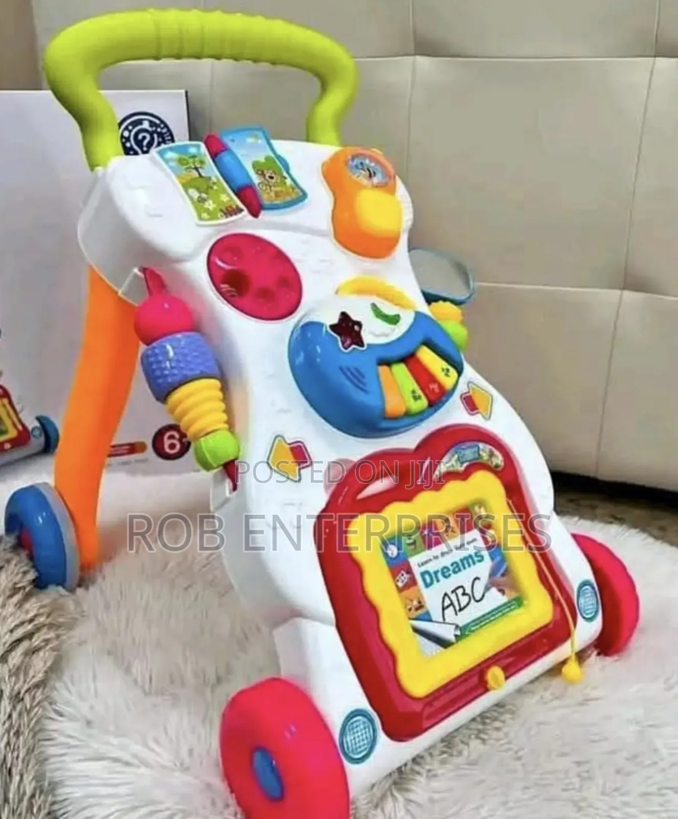 Musical Baby Push Walker
