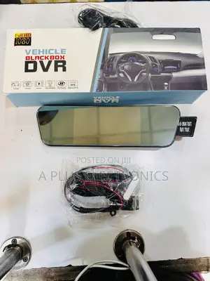 702 2 Way Rear Mirror Dash Camera 5 Inch Screen Dual Lens