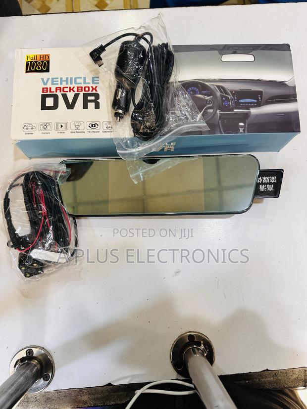 702 2 Way Rear Mirror Dash Camera 5 Inch Screen High Quality Dual