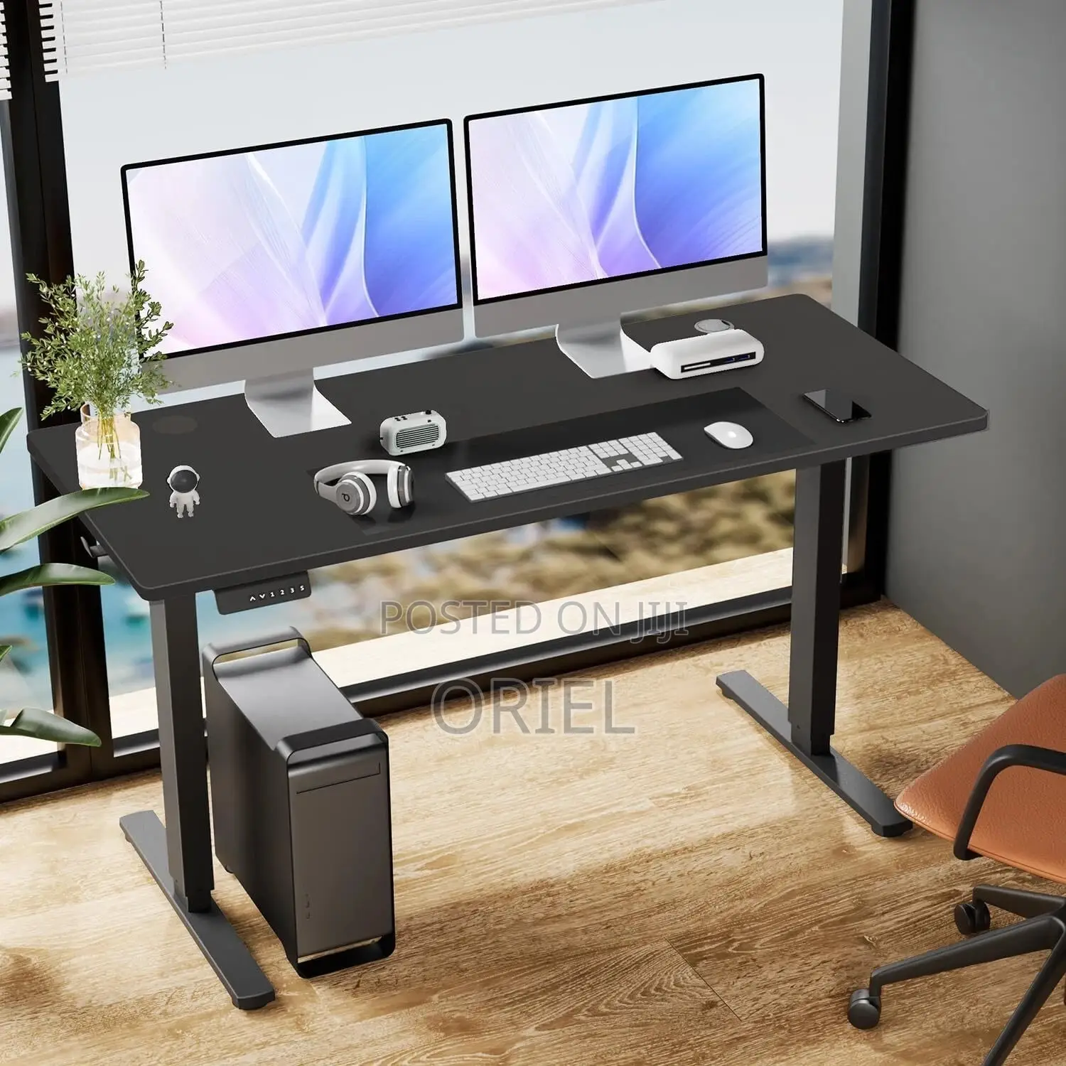 Standing Desk; Motorized Sit-Stand Desk for Home