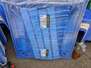 Complast Square Plastic Blue Table.