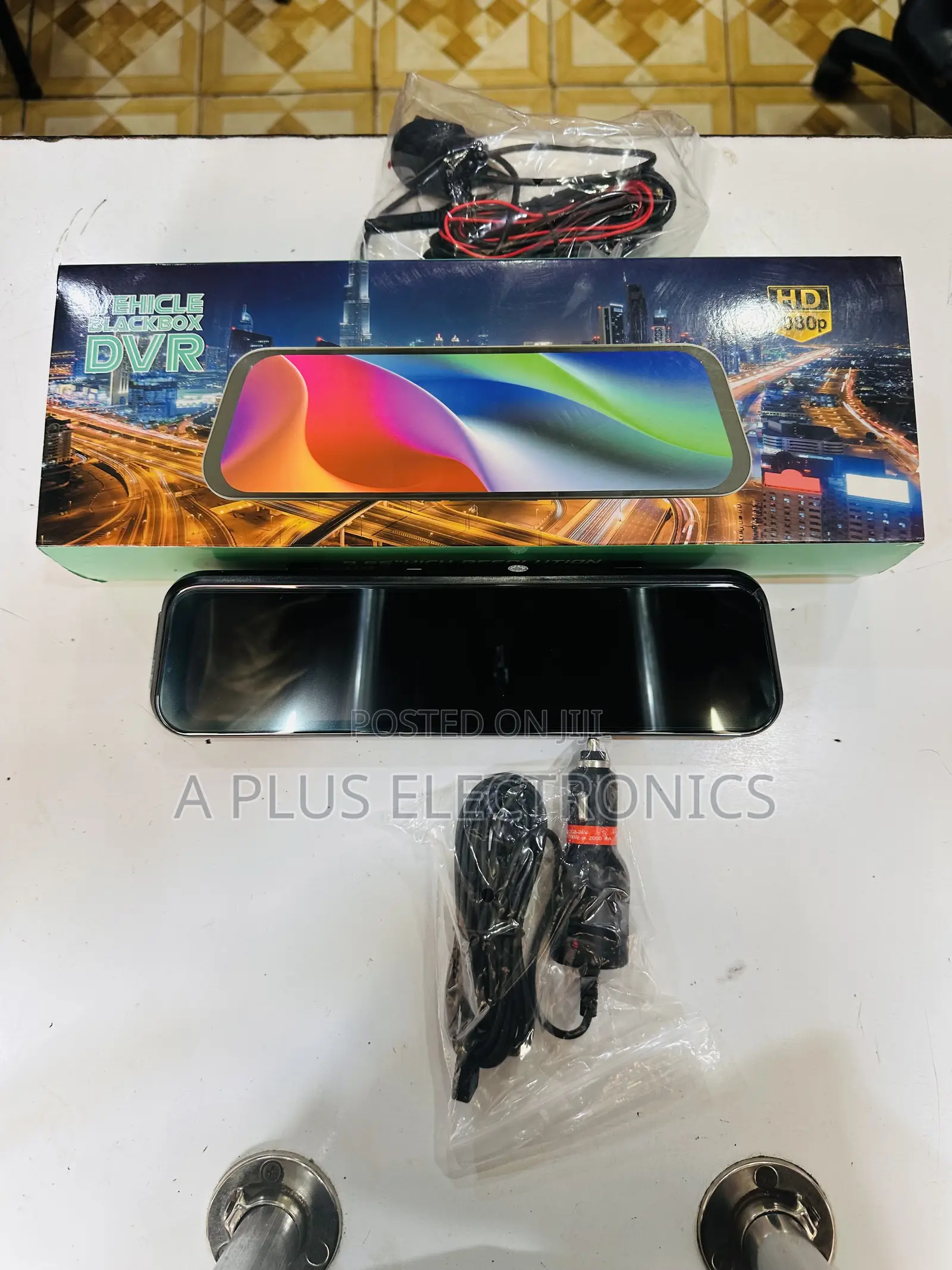 9.66 Inch Full Screen Dual Dash Camera (Front and Back) – Wide Angle