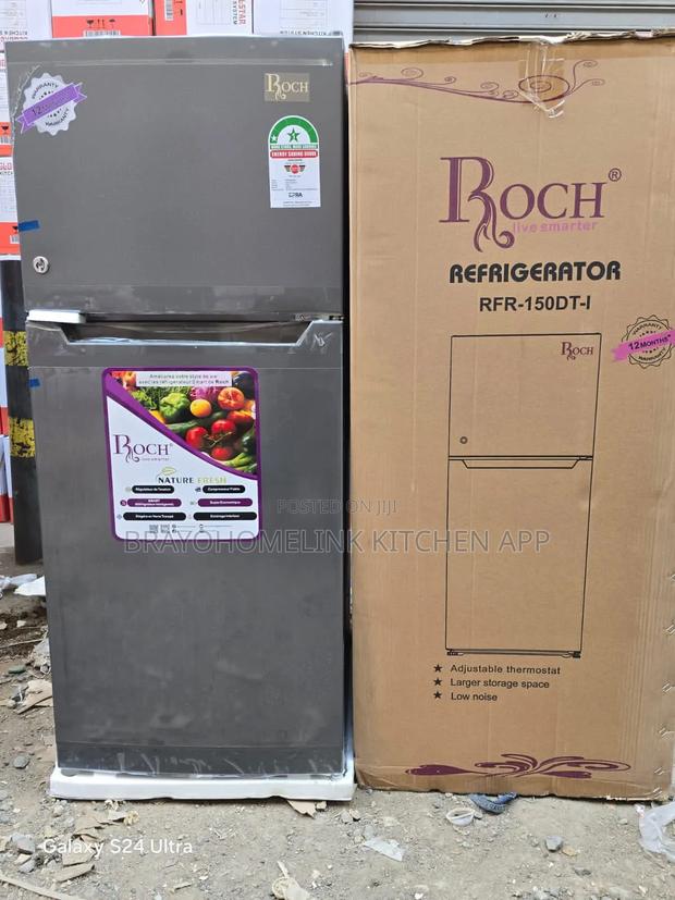 Roch 150dt Double Door Refrigerator - main view