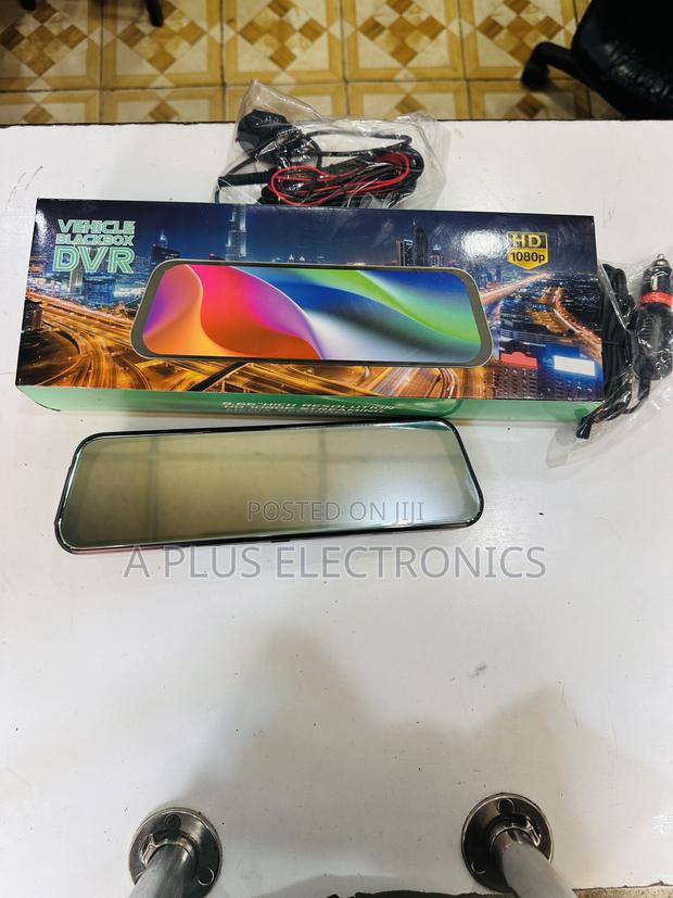 9.66 Inch Full Screen Dual Dash Camera (Front and Back) – Clear Video
