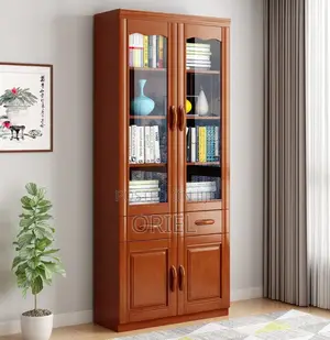 Office Cabinets; Luxury Mahogany Office Storage Cabinet