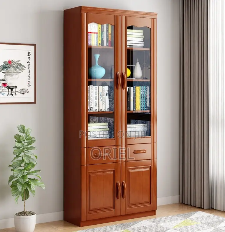 Office Cabinets; Luxury Mahogany Office Storage Cabinet
