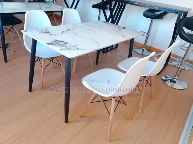 Dinning Table With Four Chairs - main view