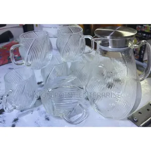Glass Tea/ Water Set Borrosilicate