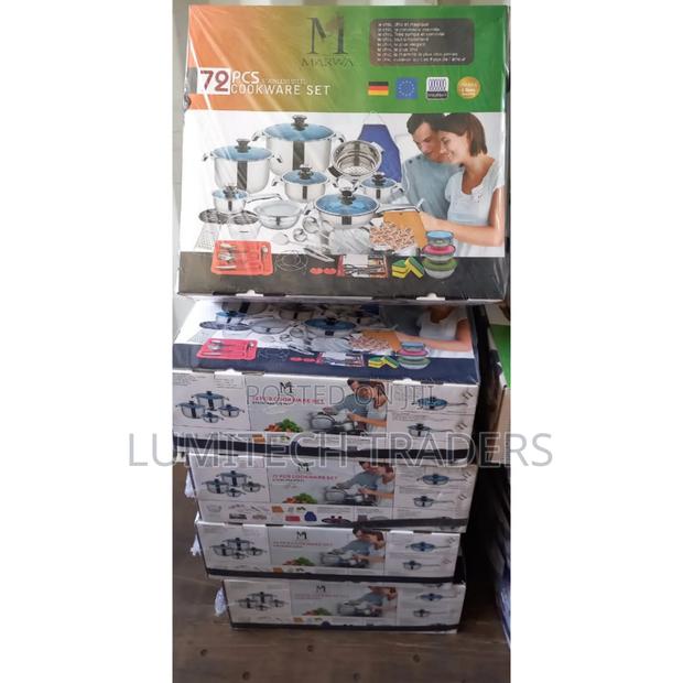 Marwaa Cookware Set 72 PCS - main view