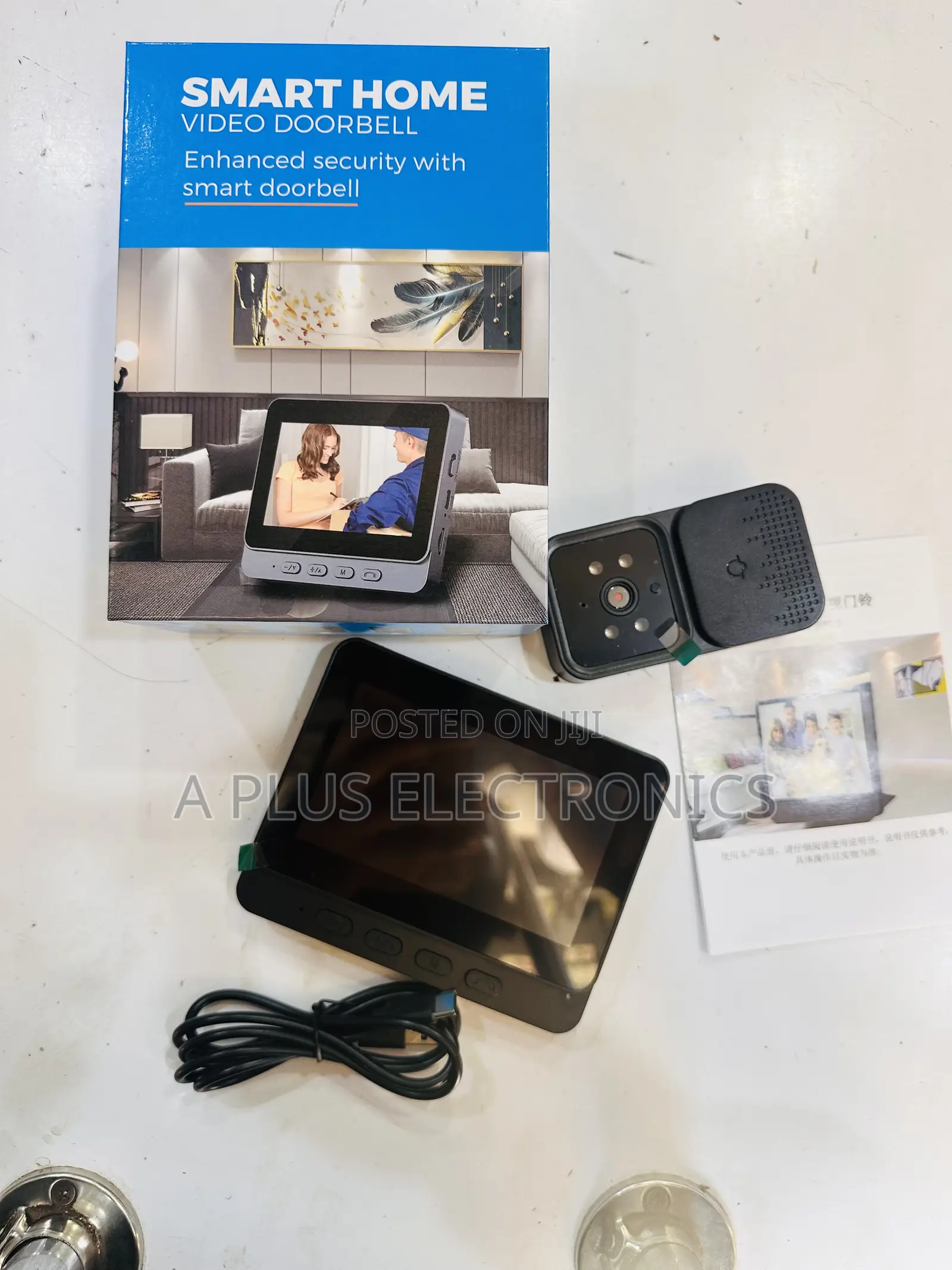 Wireless Video Doorbell M10 – Wi-Fi Enabled Door Camera