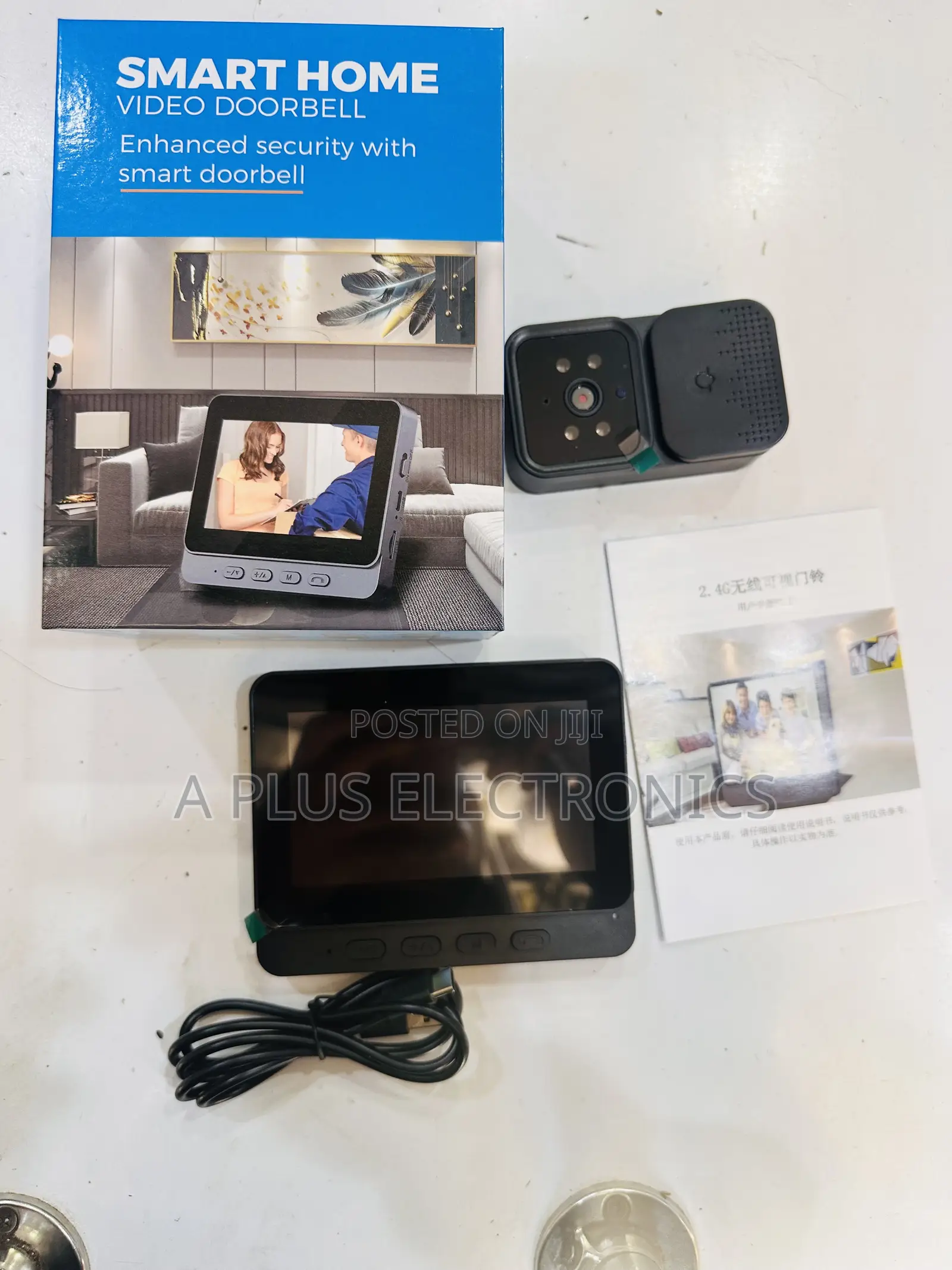 Wireless Video Doorbell M10 – Wi-Fi Enabled Door Camera