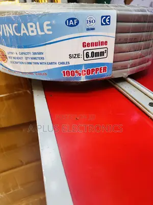 Evincable 6.0mm Twin Wiring Cable – Multi-Purpose Electrical Cable