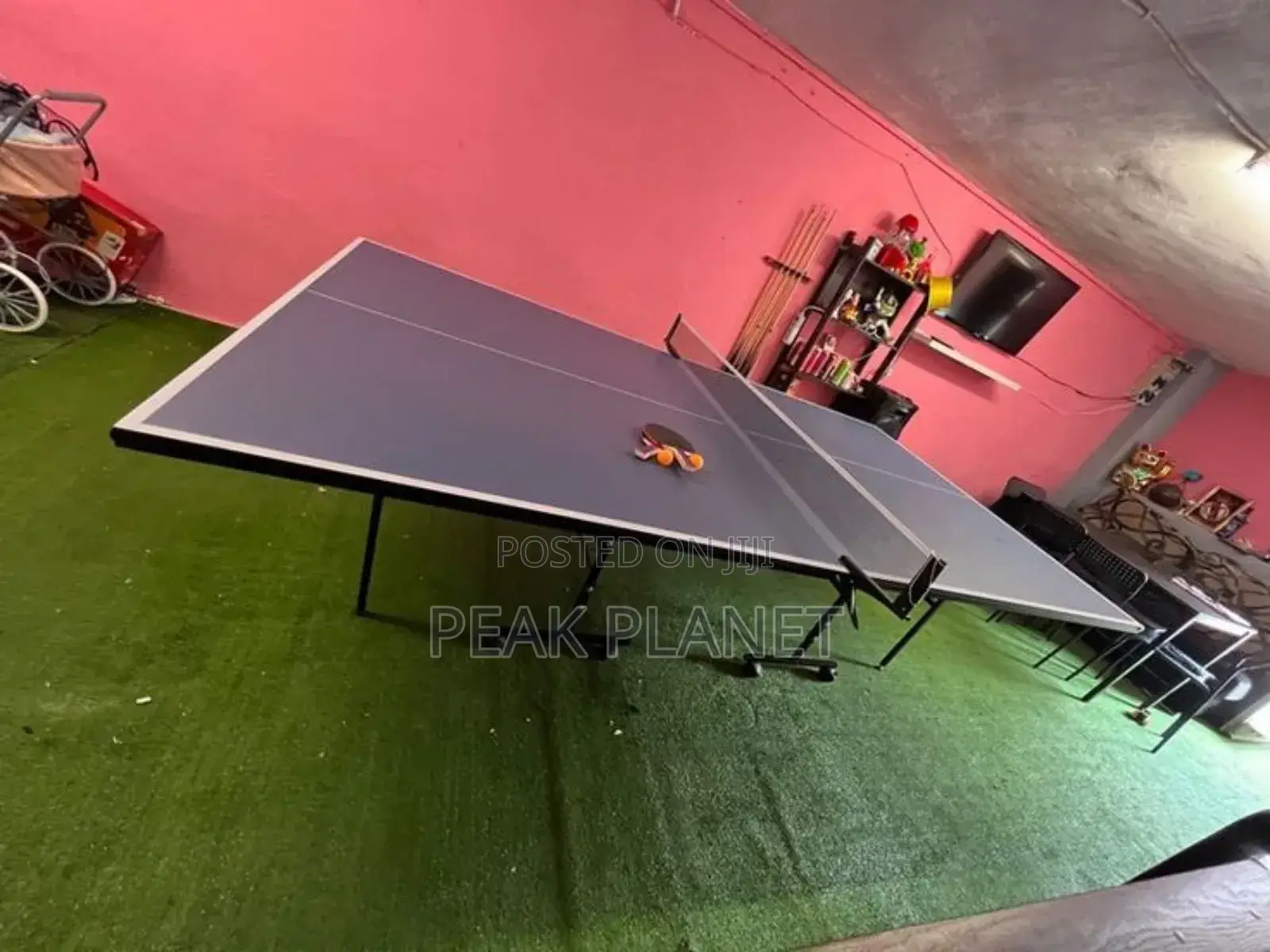 18mm Ping Pong Table – Smooth Bounce Foldable