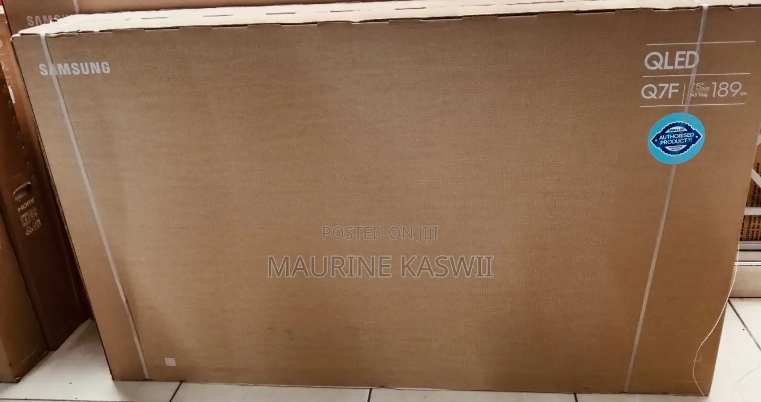 Samsung 75′′ Cqled 75q7f Smart TV -New2025