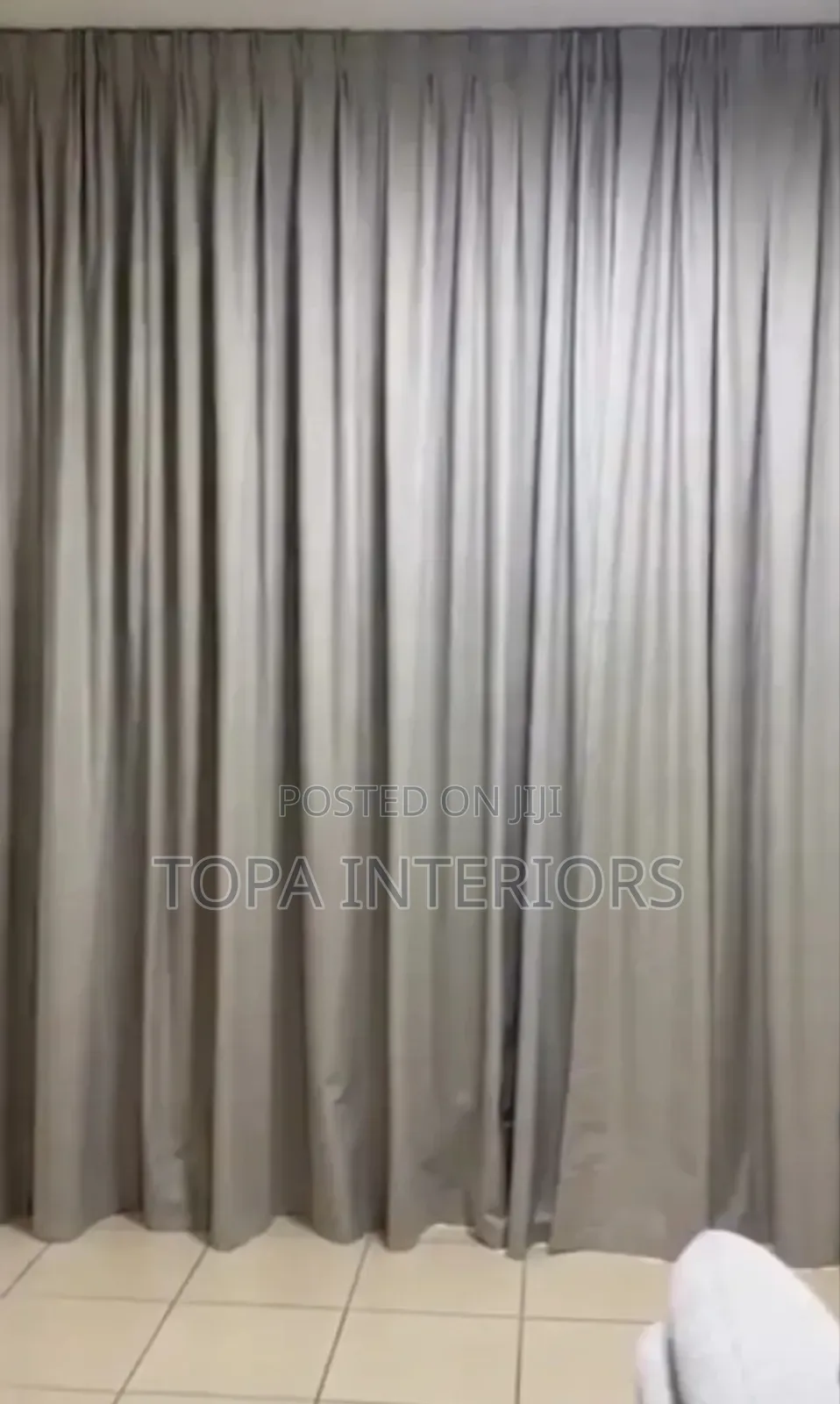 Grey Blackout Curtains for Bedroom Privacy