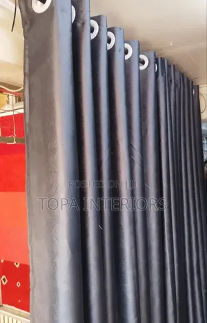 Dark Grey Blackout Curtains for Bedroom Privacy
