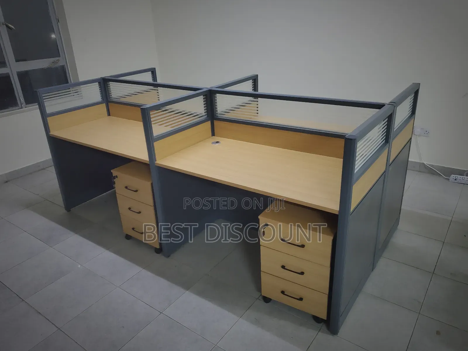 Office 4 Way Workstation