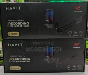 Havit Gamenote Gk50 RGB Pro Pc Series Live Recording Microphone