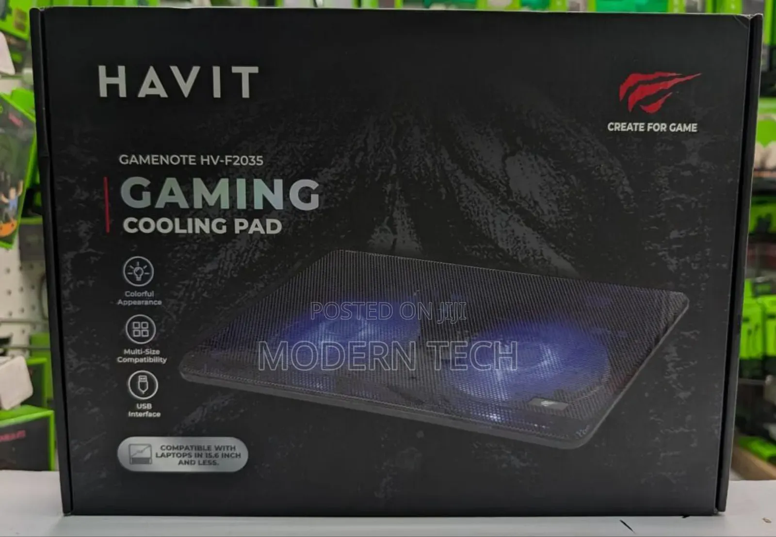 Havit *Gamenote Hv-F2035* Pc Series- Laptop Gaming Cooling Pad