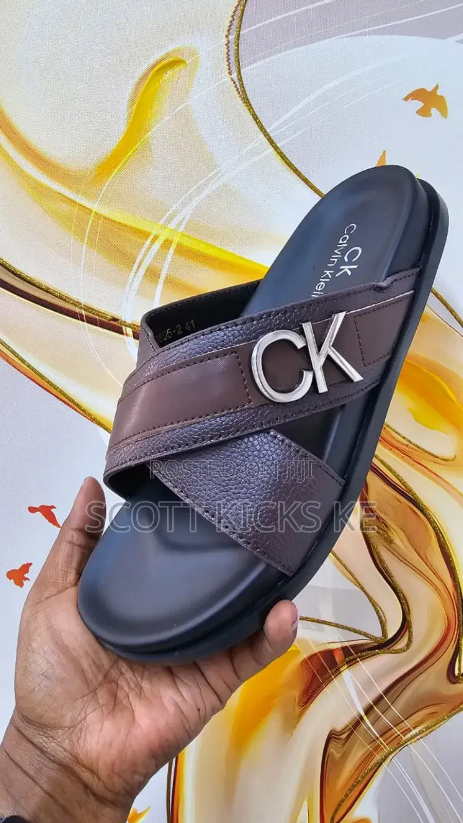 Calvin Klein Sandals 'Chocolate'
Quality 