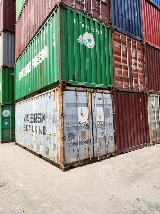Empty 20ft Shipping Containers Available - main view