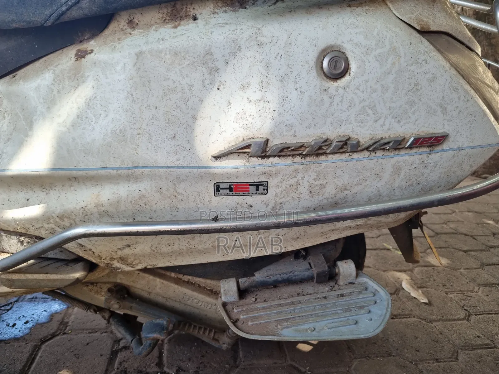 TVS XL 100 2012 White