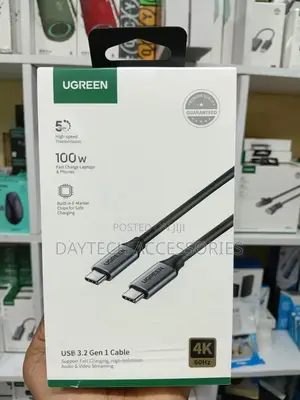 Ugreen 1m Usb-C 3.1 Gen2 Male to Male 5a Data Cable (100w, at 60hz)