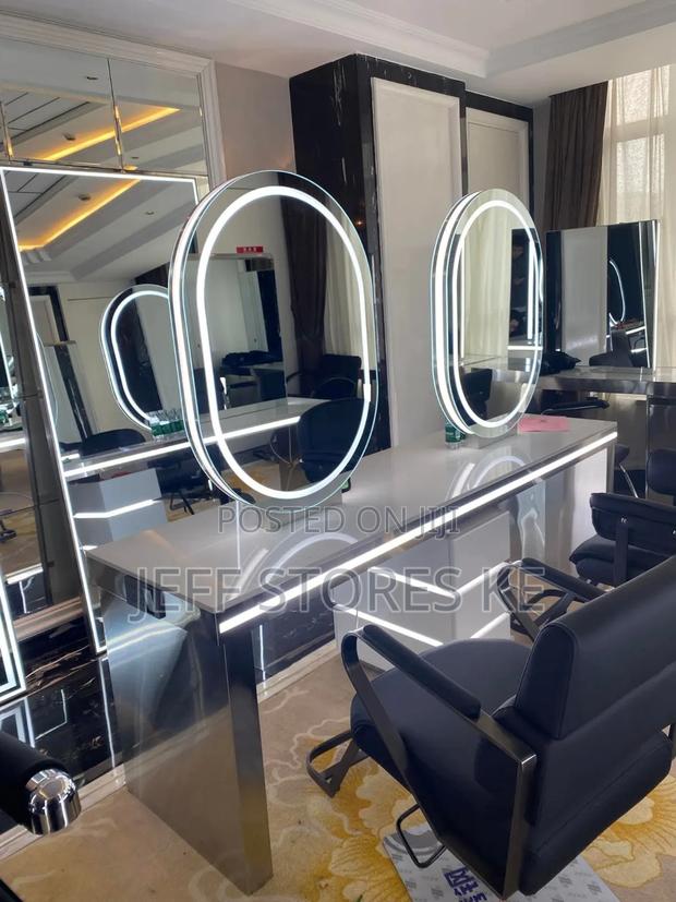 1metre Oval Framed Led Mirror - main view