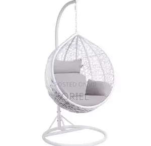 Outdoor Chair : Modern Hanging Egg-Shaped Hammock Swing Chair