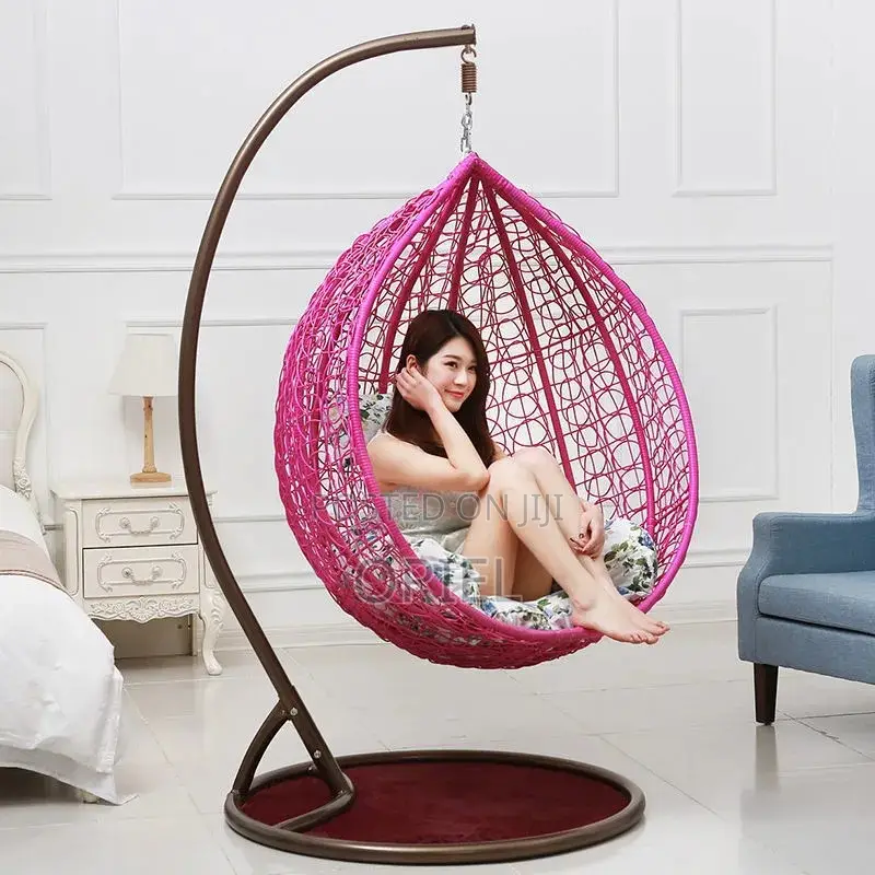 Outdoor Chair : Modern Hanging Egg-Shaped Hammock Swing Chair