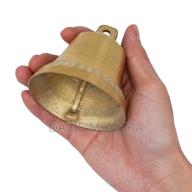 Wind Chime Bells Gong Hanging Christmas Bell Decorations Pendants -2pc - thumbnail 3