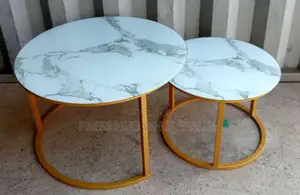 Small Round Nesting Coffee Table 