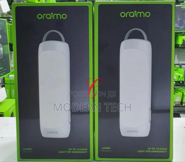 Oraimo Lumi Go Rechargeable Emergency Light – 300 Lumens
