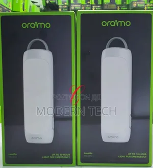 Oraimo Lumi Go Rechargeable Emergency Light – 300 Lumens