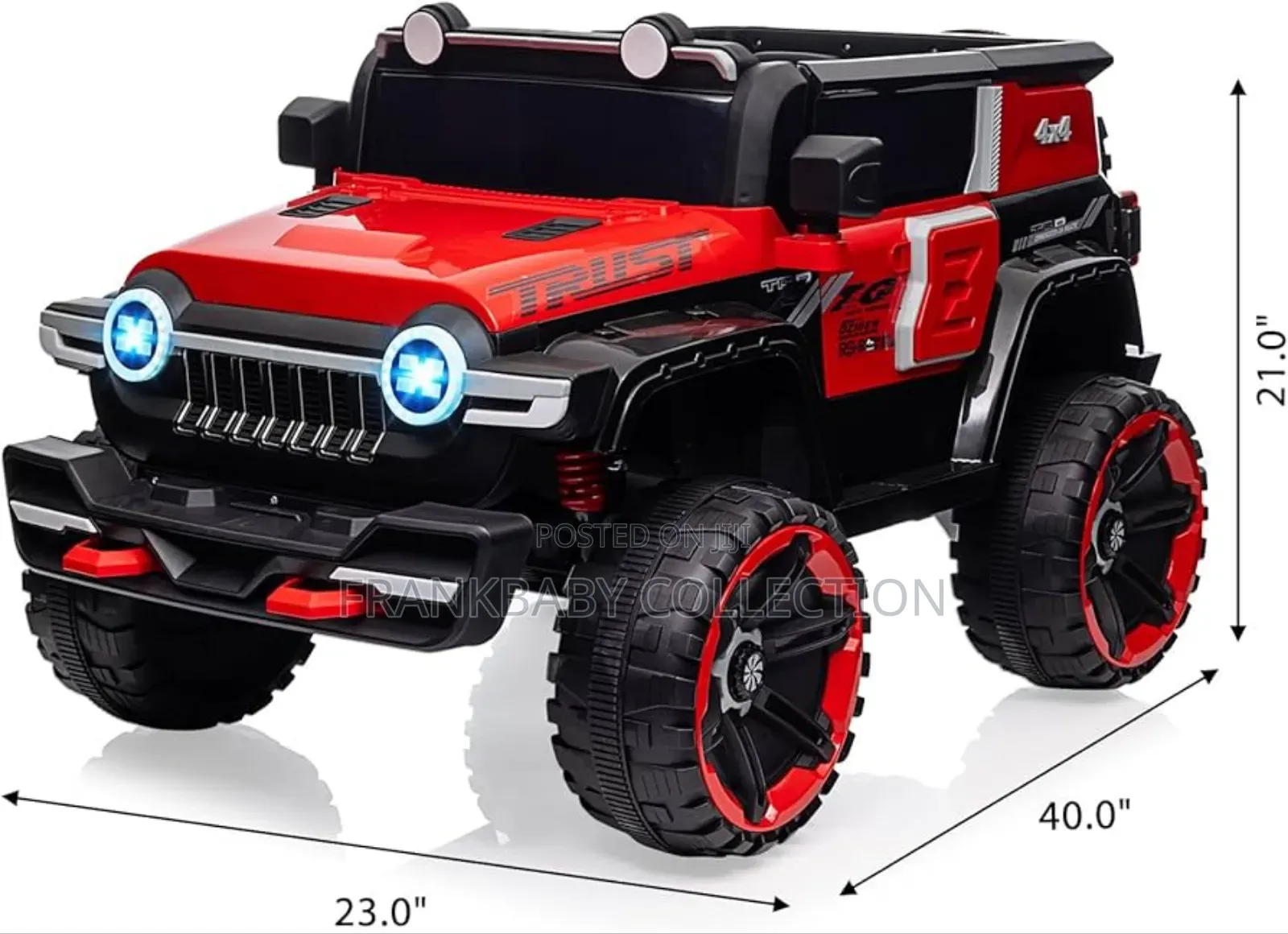 Kids Luxury Electric Ride-on Car Jeep Rechargeable.