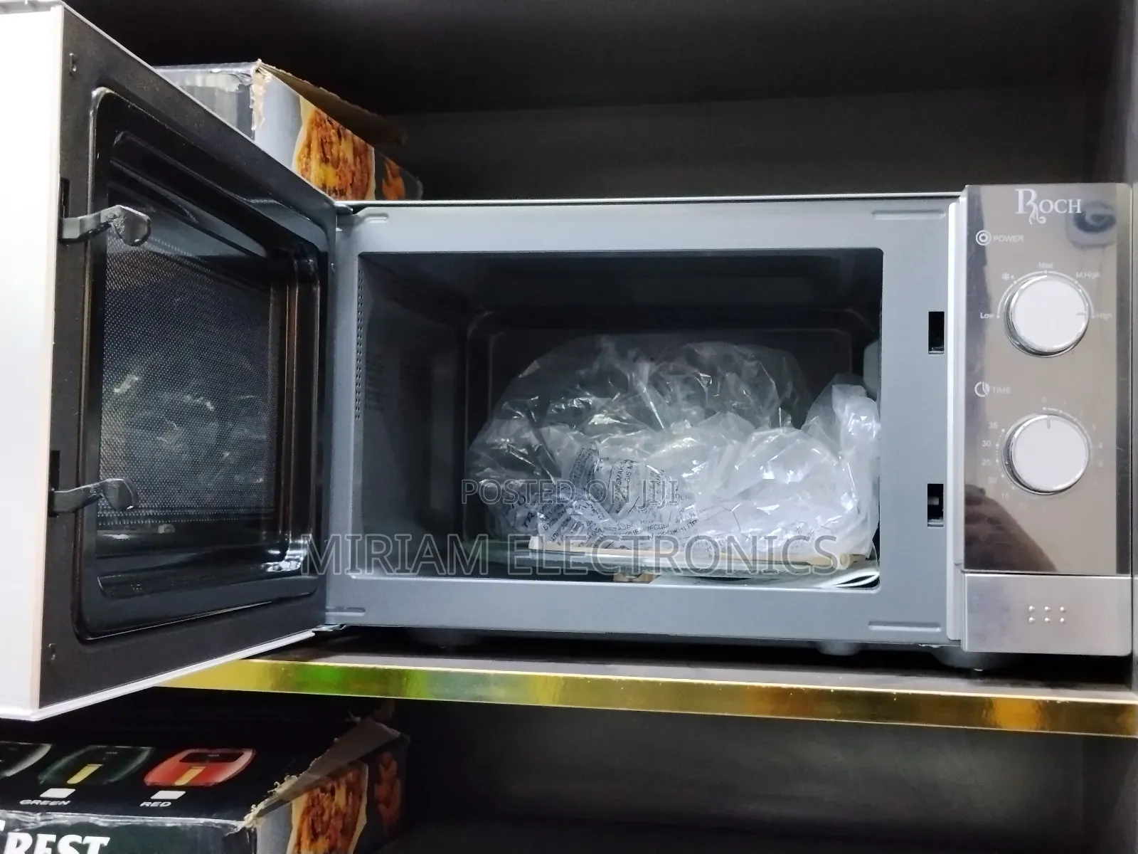 Roch 23 Litre Digital Microwave Oven With Grill | RMW-23lp2m-B(S)