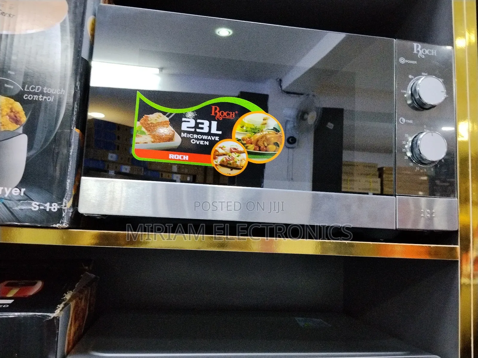 Roch 23 Litre Digital Microwave Oven With Grill | RMW-23lp2m-B(S)