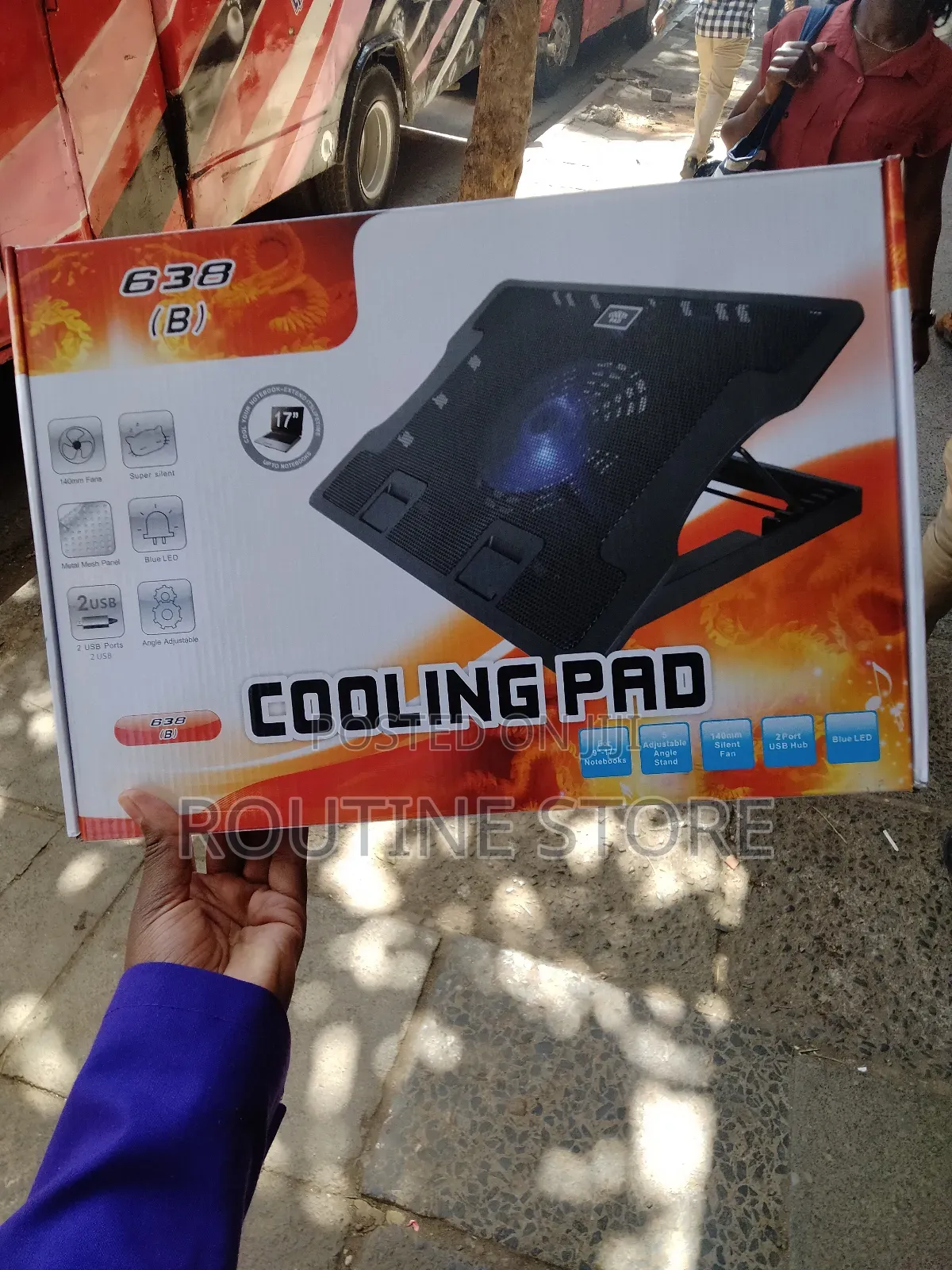 Laptop Stand With Cooling Fan
